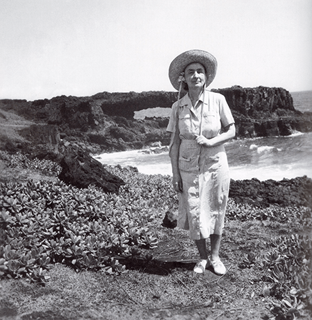 Harold Stein, Georgia O'Keeffe in Hawai‘i, 1939. Image: © Estate of Harold Stein